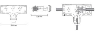 Element 1x95-240/1x50-120, 1 gab. cena un informācija | Kabeļi un vadi | 220.lv