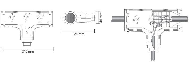 Element 1x95-240/1x50-120, 1 gab. цена и информация | Kabeļi un vadi | 220.lv