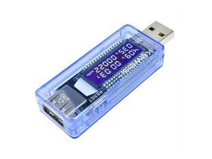 Goodbuy USB вольтметр для кабелей 10 мА | 20 В цена и информация | Адаптеры и USB разветвители | 220.lv