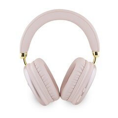 Guess PU Leather 4G Triangle Logo Bluetooth Stereo Headphone Pink цена и информация | Наушники | 220.lv