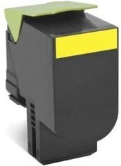 Lexmark Cartridge 702XYE Yellow Gelb (70C2XYE) цена и информация | Картриджи для лазерных принтеров | 220.lv