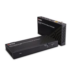 Удлинитель ввода-вывода HDMI 150 м cat6/4k60 irhdbasetkvm 39384, Lindy цена и информация | Кабели и провода | 220.lv