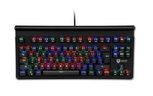 Liocat gaming keyboard KX 375 CM mechanical qwerty black цена и информация | Клавиатуры | 220.lv