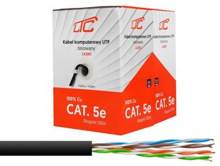 LTC Cat5e, 100 m cena un informācija | Kabeļi un vadi | 220.lv