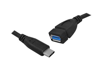 LTC USB-C/USB-A, 0.2 m cena un informācija | Kabeļi un vadi | 220.lv