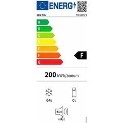 New Pol NW1005F1 цена и информация | Морозильные камеры и морозильные лари | 220.lv