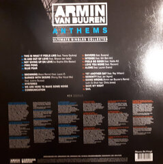 Armin van Buuren - Anthems (Ultimate Singles Collected), 2LP, виниловая пластинкаs, 12" vinyl record цена и информация | Виниловые пластинки, CD, DVD | 220.lv