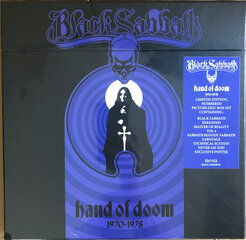 Vinila plate Black Sabbath Hand Of Doom 1970-1978 cena un informācija | Vinila plates, CD, DVD | 220.lv