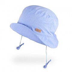 TuTu bērnu cepure no saules - panama, zila цена и информация | Шапки, перчатки, шарфы для мальчиков | 220.lv