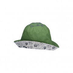 TuTu bērnu cepure no saules - panama, zaļa цена и информация | Шапки, перчатки, шарфы для мальчиков | 220.lv