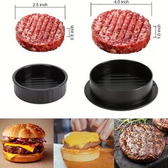 '1 комплект 3 в 1 ручная пресс-форма для гамбургера' цена и информация | Кухонные принадлежности | 220.lv