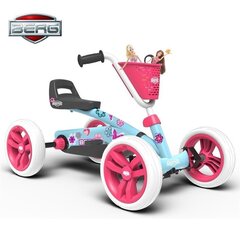 Velokarts Berg Go Kart Buzzy Bloom Silent Wheels, rozā cena un informācija | Rotaļlietas zēniem | 220.lv