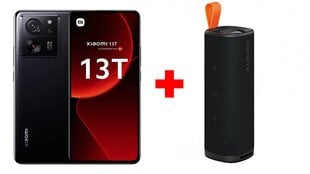 Xiaomi 13T 5G 8/256GB MZB0EK5EU Black + Xiaomi Sound Outdoor 30W цена и информация | Мобильные телефоны | 220.lv