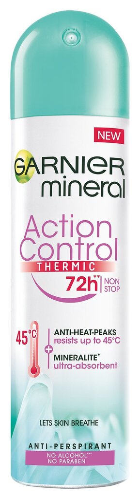 Dezodorants-pretsviedru līdzeklis Garnier Mineral Action Thermic Control, 150 ml цена и информация | Dezodoranti | 220.lv