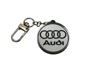 Divslāņu akrila auto atslēgu piekariņš ar Audi logo cena un informācija | Atslēgu piekariņi | 220.lv