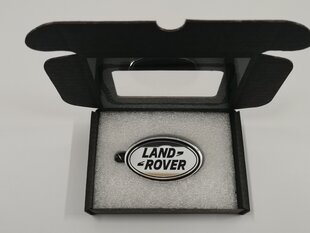 Двухслойный акриловый автомобильный брелок с логотипом Land Rover цена и информация | Брелоки | 220.lv