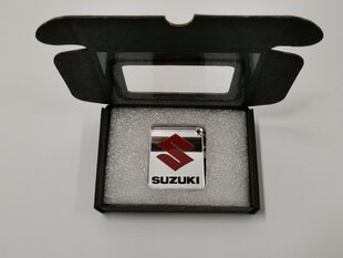 Divslāņu akrila auto atslēgu piekariņš ar Suzuki logo cena un informācija | Atslēgu piekariņi | 220.lv