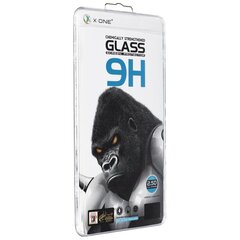 X-ONE Full Cover Extra Strong Crystal Clear cena un informācija | Ekrāna aizsargstikli | 220.lv