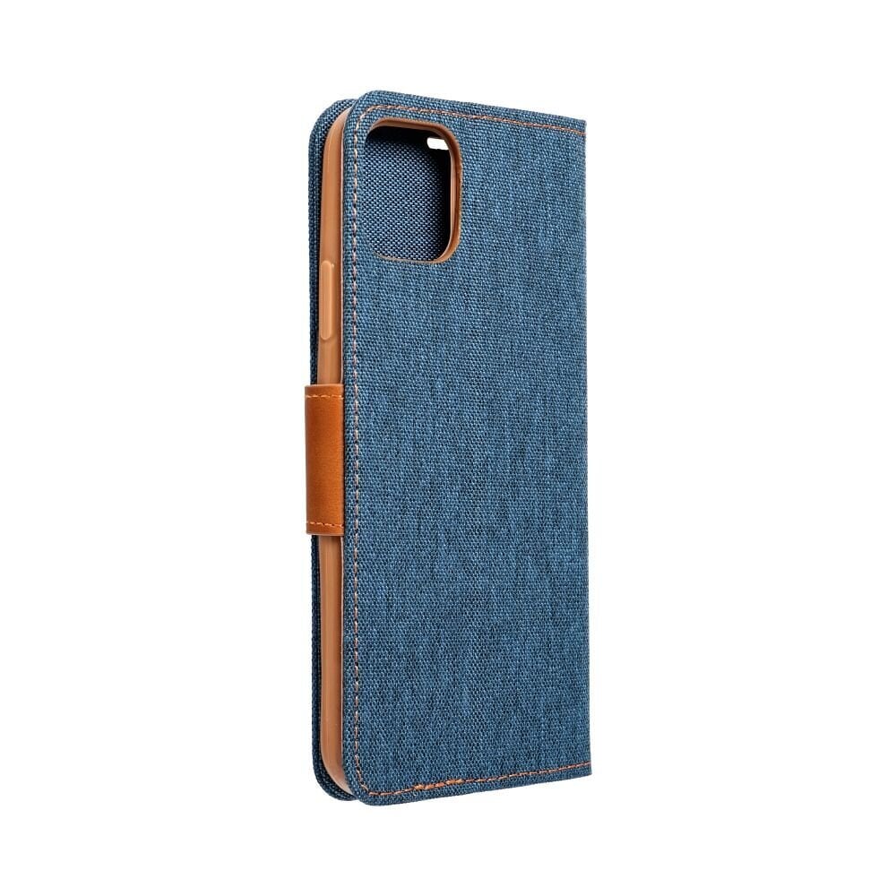 CANVAS Book case for SAMSUNG A25 navy blue cena un informācija | Kalendāri, piezīmju grāmatas | 220.lv