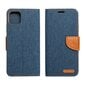 CANVAS Book case for SAMSUNG A51 navy blue cena un informācija | Kalendāri, piezīmju grāmatas | 220.lv