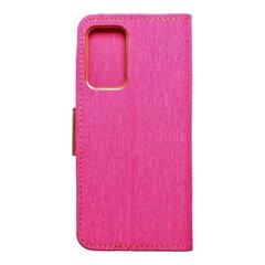 CANVAS Book case for SAMSUNG A52 5G / A52 LTE ( 4G ) / A52s 5G pink цена и информация | Календари, ежедневники | 220.lv