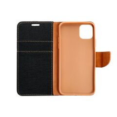 CANVAS Book case for SAMSUNG A55 5G black cena un informācija | Kalendāri, piezīmju grāmatas | 220.lv