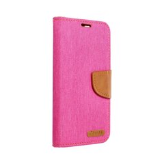 CANVAS Book case for SAMSUNG S10 Plus pink cena un informācija | Kalendāri, piezīmju grāmatas | 220.lv