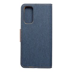 CANVAS Book case for Xiaomi Redmi NOTE 11 / 11S navy blue cena un informācija | Kalendāri, piezīmju grāmatas | 220.lv