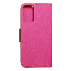 CANVAS Book case for Xiaomi Redmi NOTE 12S pink цена и информация | Календари, ежедневники | 220.lv