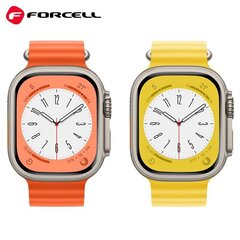 Forcell F-Design FA12 Orange cena un informācija | Viedpulksteņu un viedo aproču aksesuāri | 220.lv