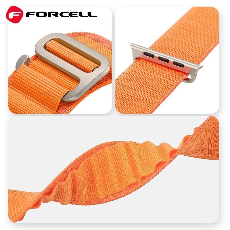 Forcell F-Design FA13 Orange цена и информация | Viedpulksteņu un viedo aproču aksesuāri | 220.lv