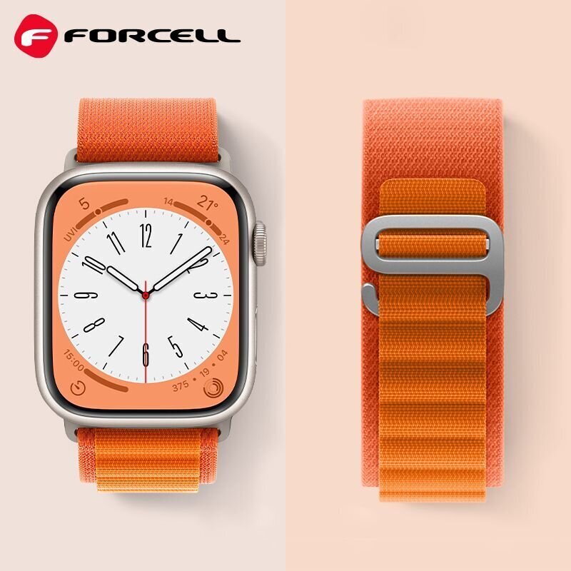 Forcell F-Design FA13 Orange цена и информация | Viedpulksteņu un viedo aproču aksesuāri | 220.lv