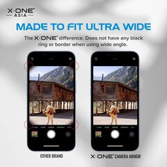 X-One Sapphire Camera Armor cena un informācija | Mobilo telefonu aksesuāri | 220.lv