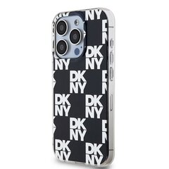 DKNY DKHCP15XHDLCEK iPhone 15 Pro Max 6.7" czarny|black hardcase IML Checkered Mono Pattern цена и информация | Чехлы для телефонов | 220.lv