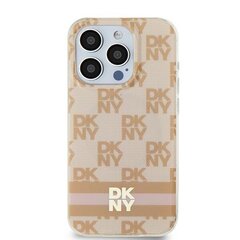 DKNY DKHMN61HCPTSP iPhone 11 | Xr 6.1" różowy|pink hardcase IML Checkered Mono Pattern & Printed Stripes MagSafe цена и информация | Чехлы для телефонов | 220.lv
