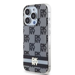 DKNY Hardcase IML Checkered Mono Pattern & Printed Stripes Mag cena un informācija | Telefonu vāciņi, maciņi | 220.lv