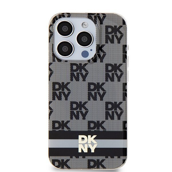 DKNY Hardcase IML Checkered Mono Pattern & Printed Stripes Mag cena un informācija | Telefonu vāciņi, maciņi | 220.lv