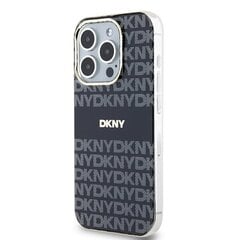 DKNY DKHMP13LHRHSEK iPhone 13 Pro | 13 6.1" czarny|black hardcase IML Mono & Stripe MagSafe цена и информация | Чехлы для телефонов | 220.lv