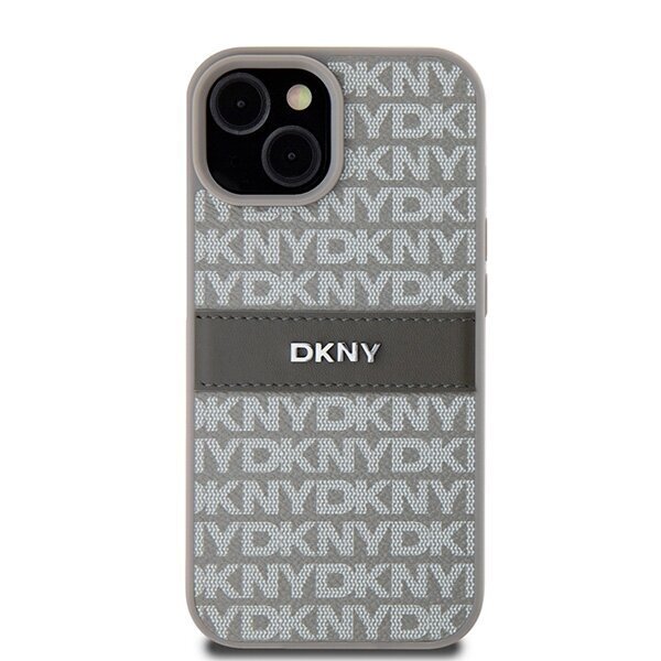 DKNY Hardcase Leather Mono Stripe & Metal Logo cena un informācija | Telefonu vāciņi, maciņi | 220.lv