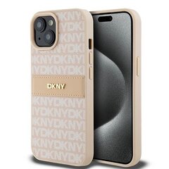 DKNY Hardcase Leather Mono Stripe & Metal Logo цена и информация | Чехлы для телефонов | 220.lv