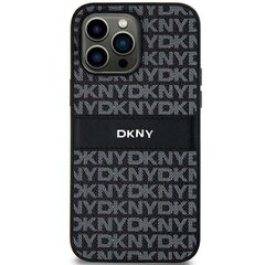 DKNY Hardcase Leather Mono Stripe & Metal Logo cena un informācija | Telefonu vāciņi, maciņi | 220.lv