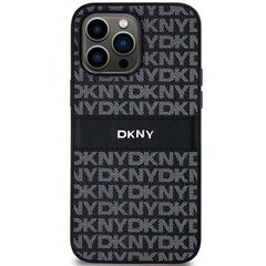 DKNY Hardcase Leather Mono Stripe & Metal Logo цена и информация | Чехлы для телефонов | 220.lv