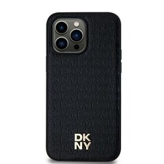 DKNY Hardcase Leather Pattern Metal Logo Mag цена и информация | Чехлы для телефонов | 220.lv