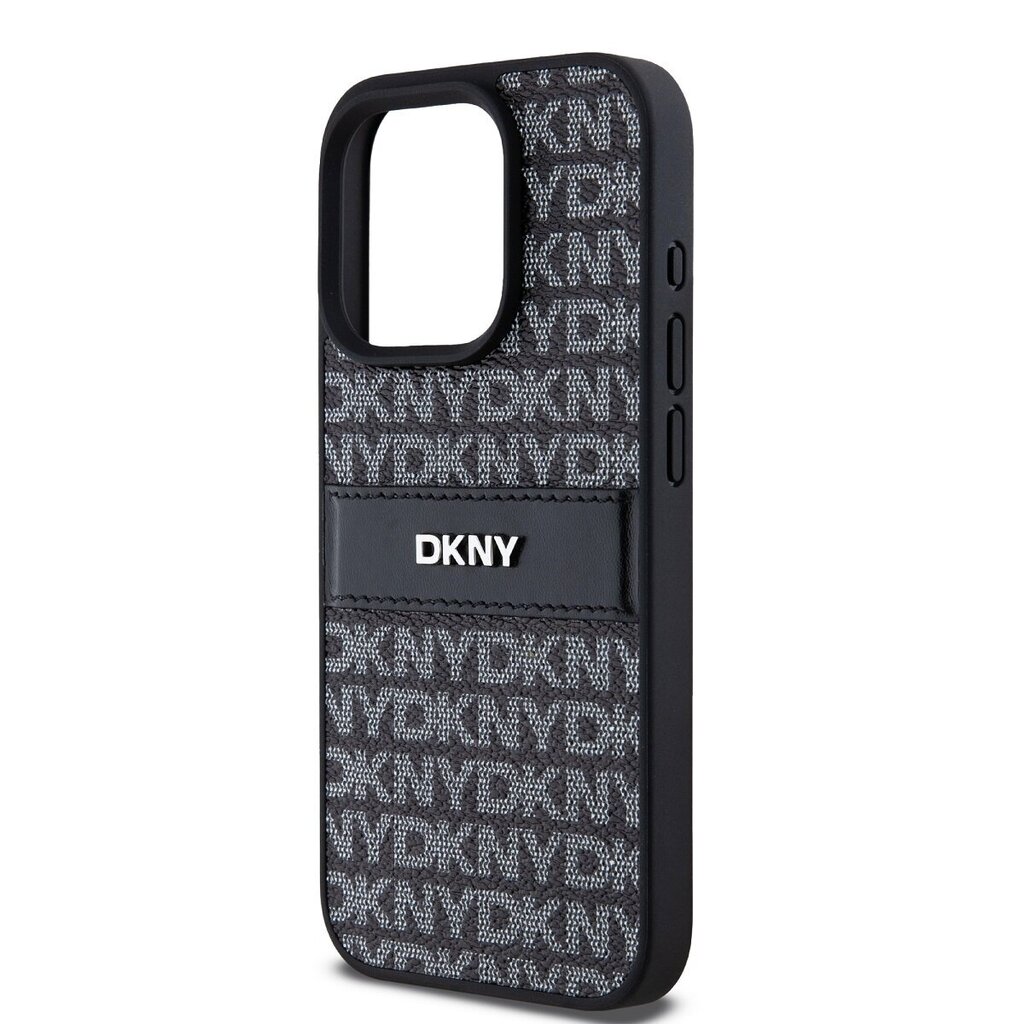 DKNY Leather Repeat Pattern Tonal Stripe Case cena un informācija | Telefonu vāciņi, maciņi | 220.lv