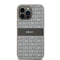 DKNY Leather Repeat Pattern Tonal Stripe Case cena un informācija | Telefonu vāciņi, maciņi | 220.lv