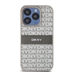 DKNY Leather Repeat Pattern Tonal Stripe Case cena un informācija | Telefonu vāciņi, maciņi | 220.lv