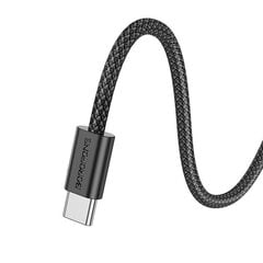 Borofone Cable BX104 Primo - Type C to Type C - 60W 3A 1 metre black цена и информация | Кабели для телефонов | 220.lv