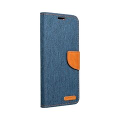 CANVAS Book case for Xiaomi Redmi NOTE 13 5G navy blue цена и информация | Календари, ежедневники | 220.lv
