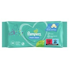 Mitrās salvetes Pampers Fresh Clean, 624 gab. cena un informācija | Mitrās salvetes, vienreizlietojamie paladziņi | 220.lv