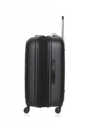 Средний чемоданMandarina Duck Logoduck+, M, черный цена и информация | Чемоданы, дорожные сумки | 220.lv